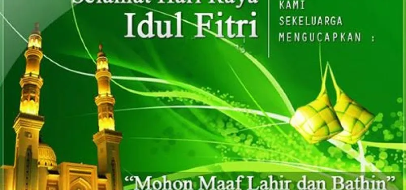 Selamat Hari Raya Idul Fitri 2019