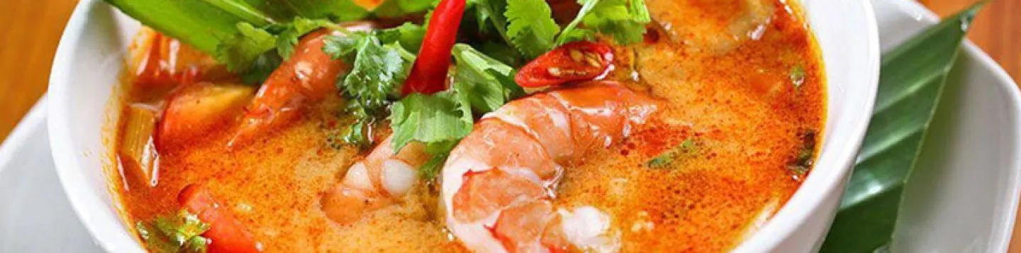Sup Seafood Kuah Tom Yam kuah tom yam